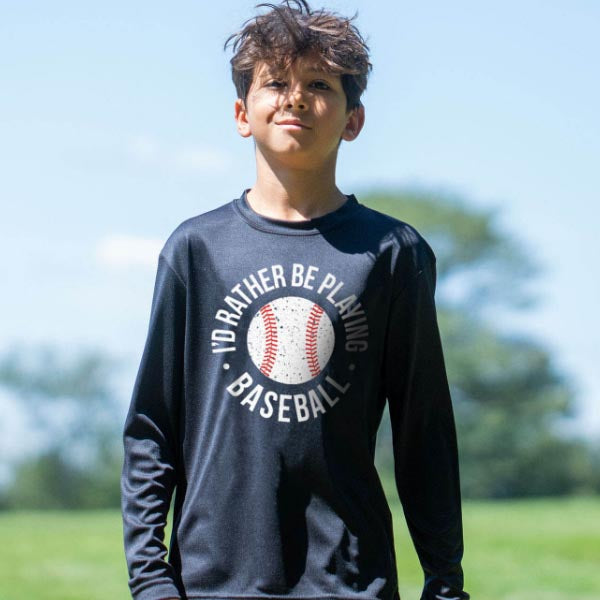 Baseball Long Sleeve Performance Tees