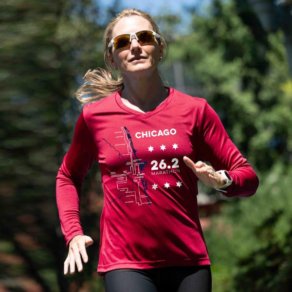 Chicago Running Apparel Tops