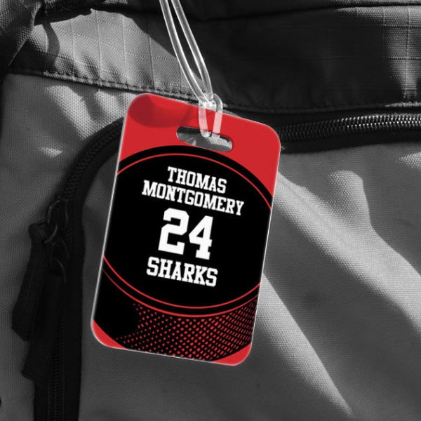 Bag Tags for Hockey Players