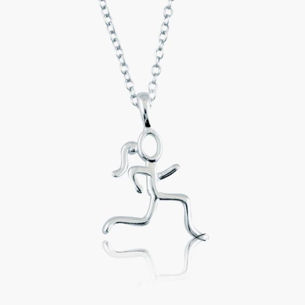 Sterling Silver Necklaces for Runners