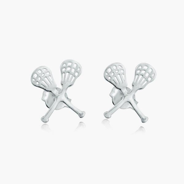 Girls Lacrosse Earrings & Rings