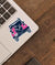 Girls Lacrosse Stickers & Magnets
