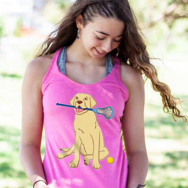 Girls Lacrosse Tank Tops