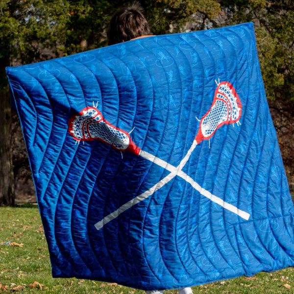 Guys Lacrosse Gameday Blanket
