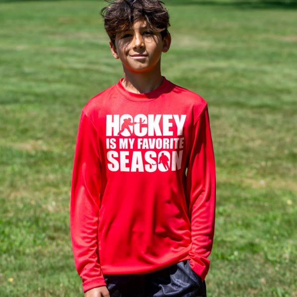 Hockey Long Sleeve Performance Tees