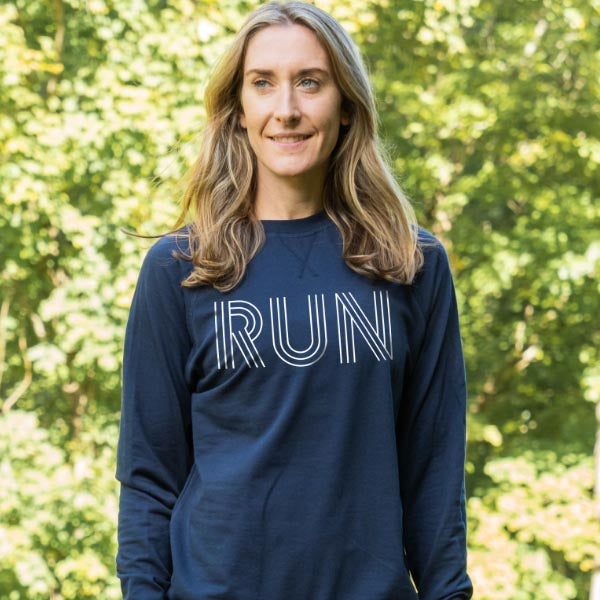 Raglan Crew Neck Pullover for Runners