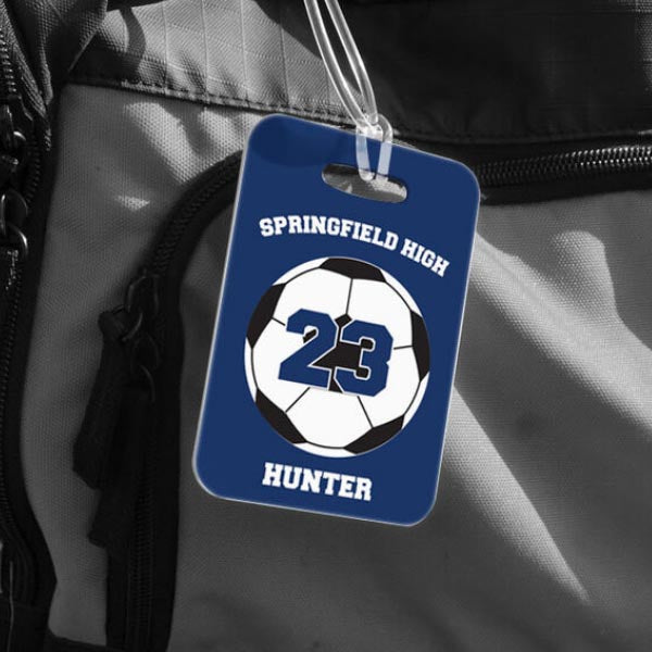 Soccer Bag Tags