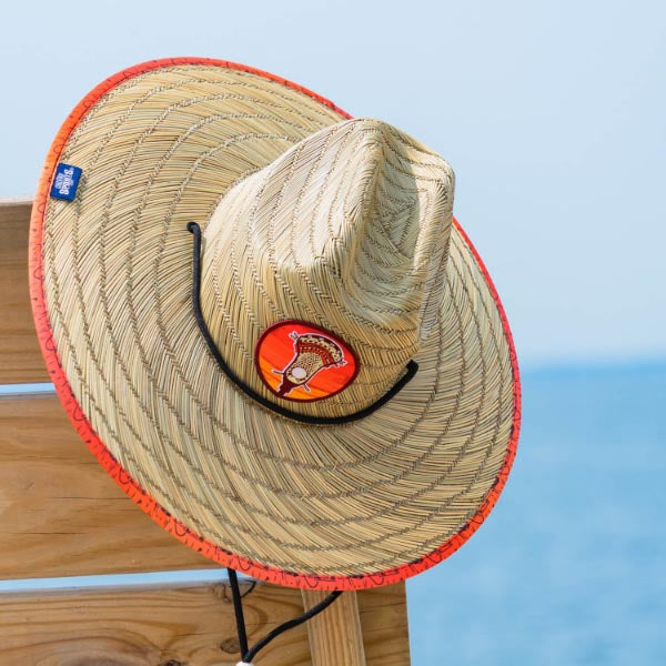 Guys Lacrosse Straw Hats