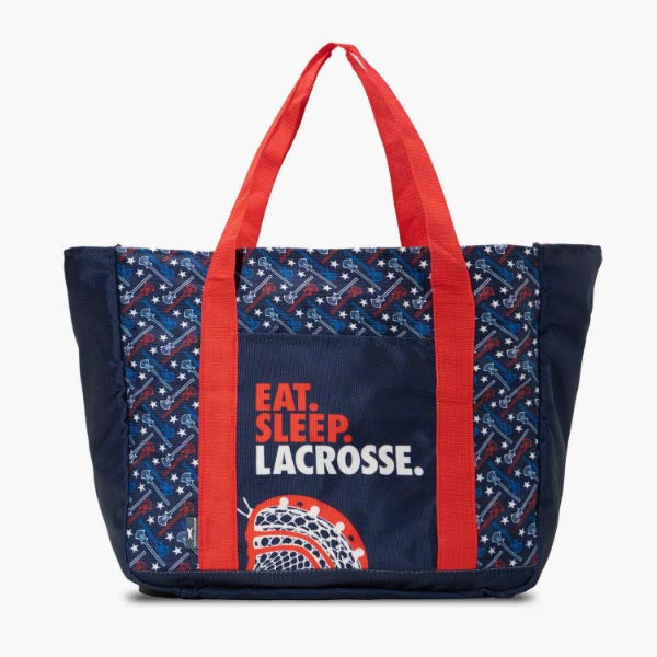 Guys Lacrosse Tote Bags