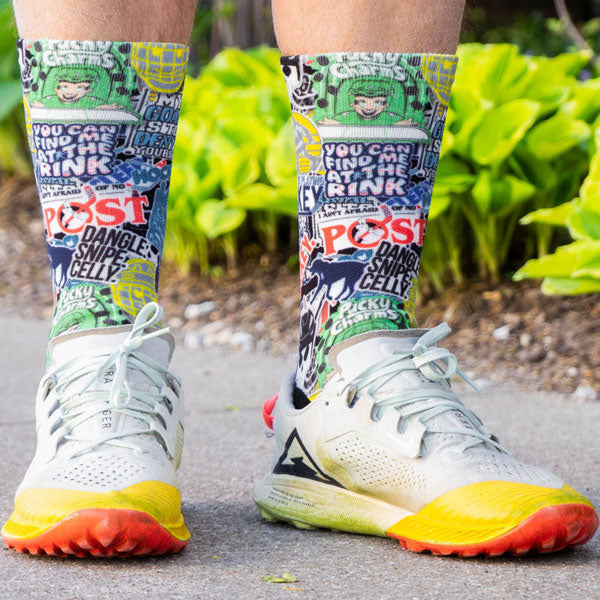 Hockey Graphic Flex Mid-Calf Socks