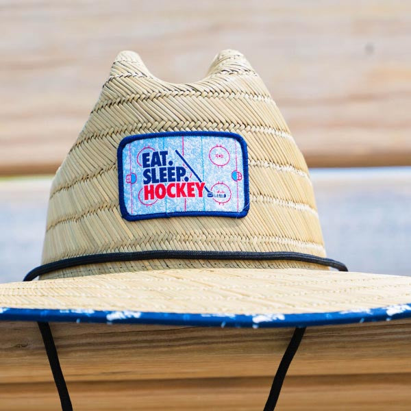 Hockey Straw Hats