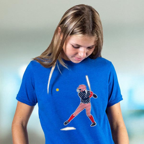 Softball Patriotic