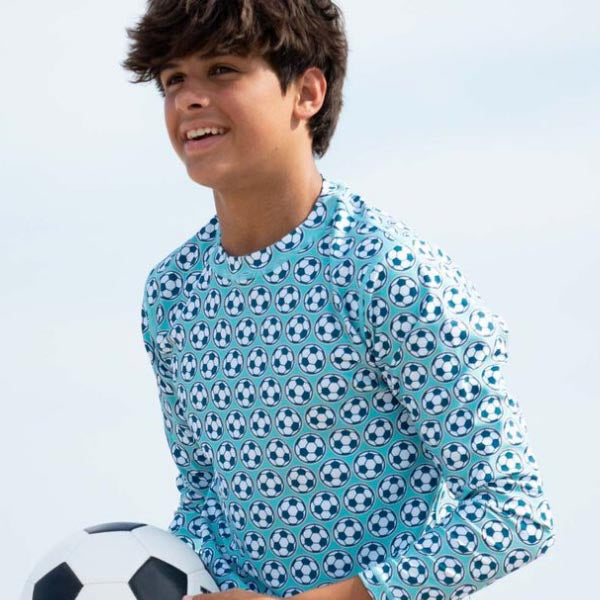 Soccer SunSport Rash Guard Shirt