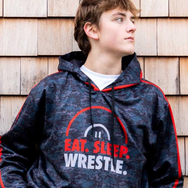 Wrestling Gameday Performance Hoodies