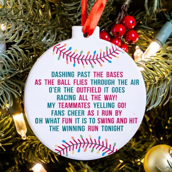 Baseball Ornaments