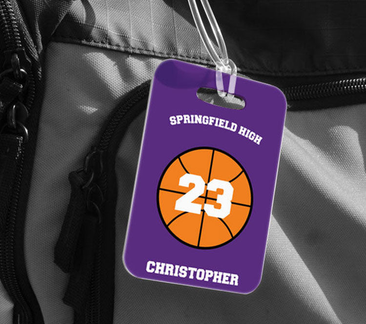 Bag Tags for Basketball Players
