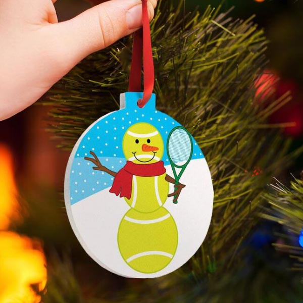 Tennis Ornaments
