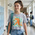 Hockey Girl Short Sleeve Crop Tees