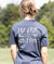Girls Lacrosse Back Design Short Sleeve Tees