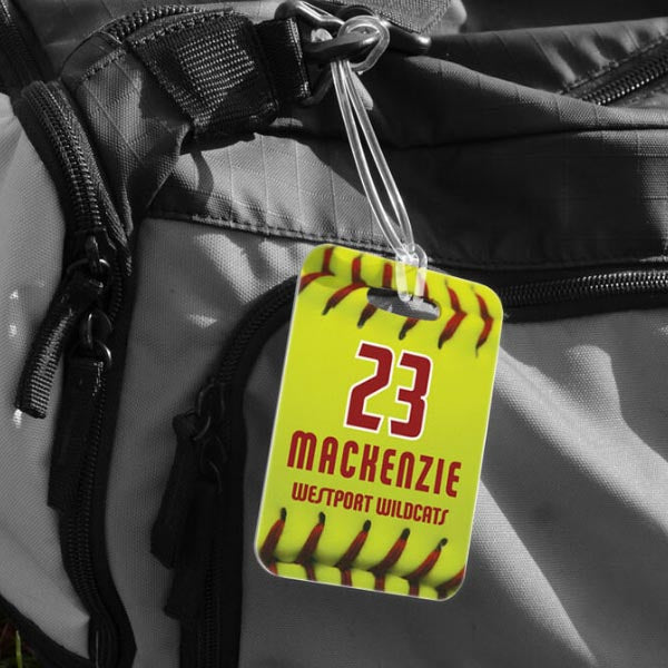 Softball Bag Tags