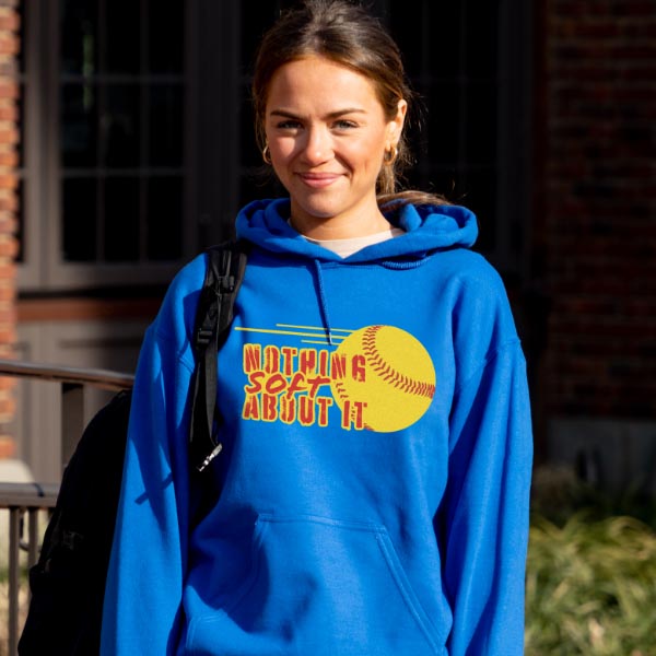 Softball Hooded Sweatshirts
