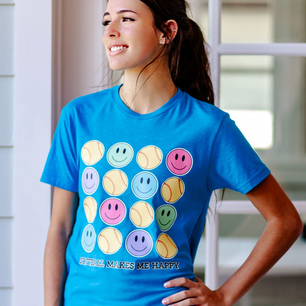 Softball Short Sleeve Tees