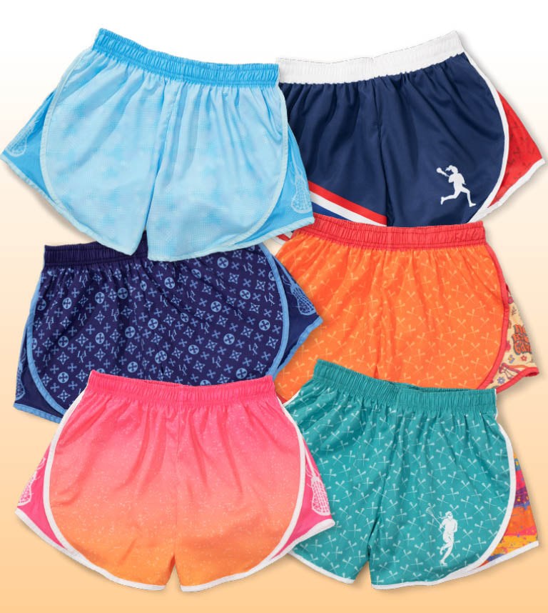 Girls Lacrosse Shorts - Product- Bottom - Responsive Image - 1