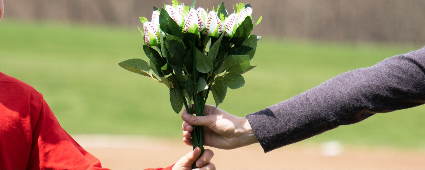 BASEBALL ROSES