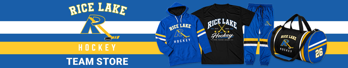 Rice Lakes Hockey Banner