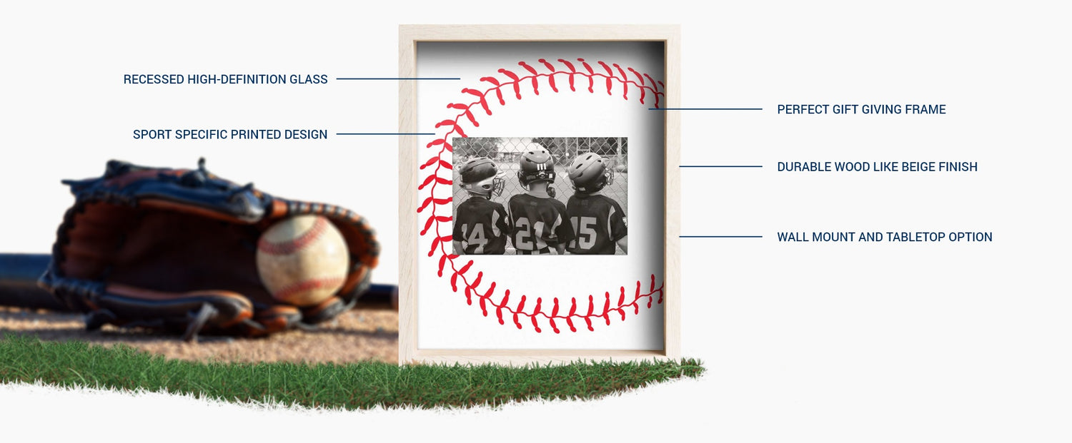 Premier Frames - BASEBALL - Product - Bottom - Responsive Image - 1