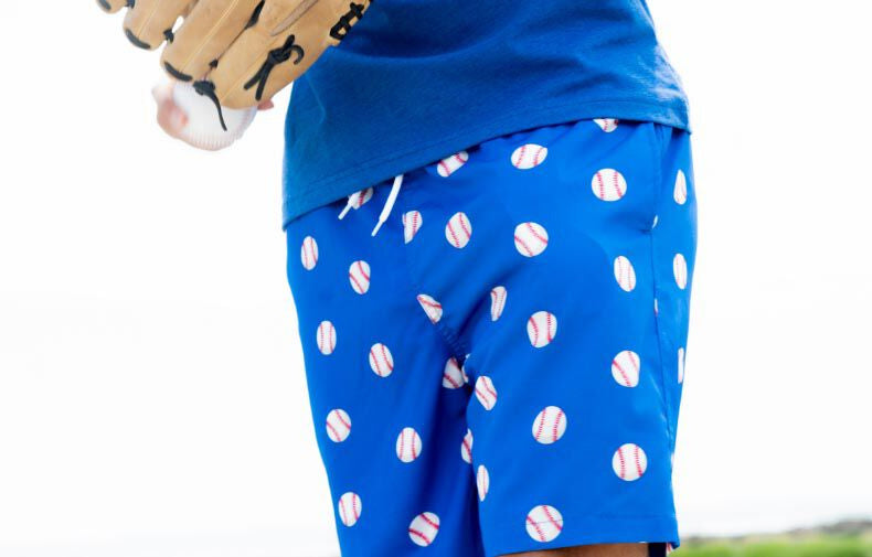 BASEBALL Swim Trunks