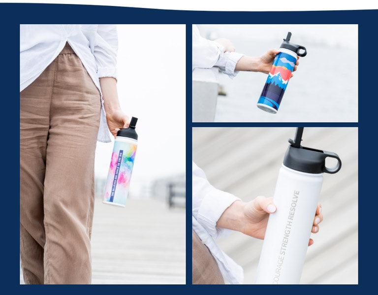 WATER BOTTLE RUNNING