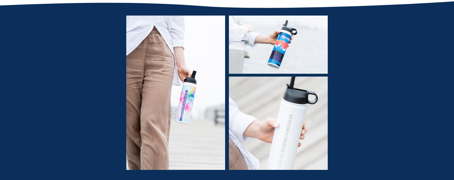 WATER BOTTLE RUNNING