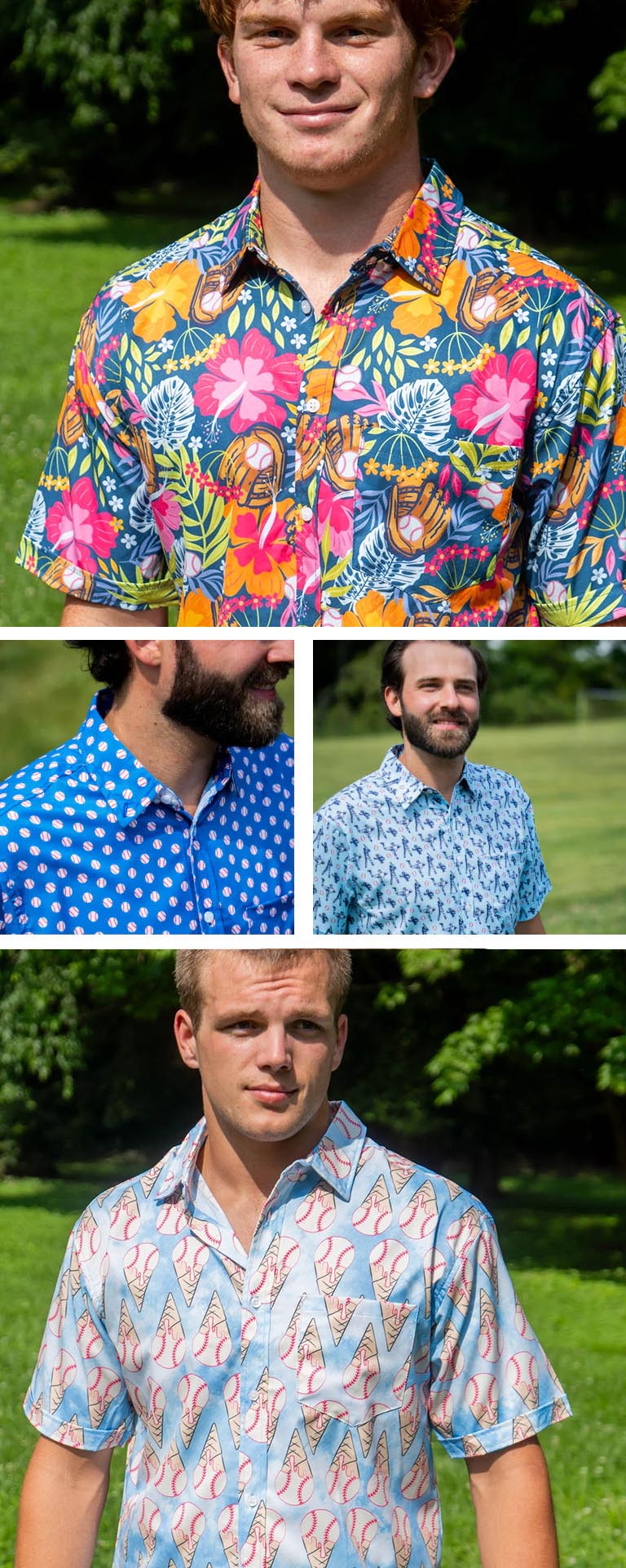 BASEBALL Performance Button-Down