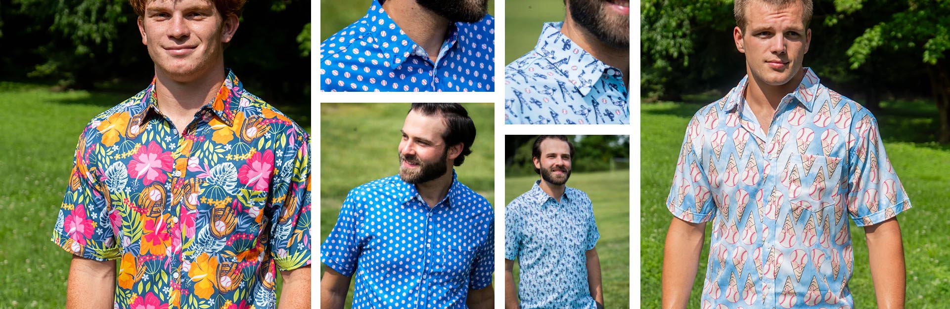 BASEBALL Performance Button-Down