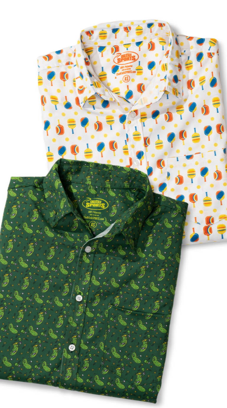 PICKLEBALL Button-Down