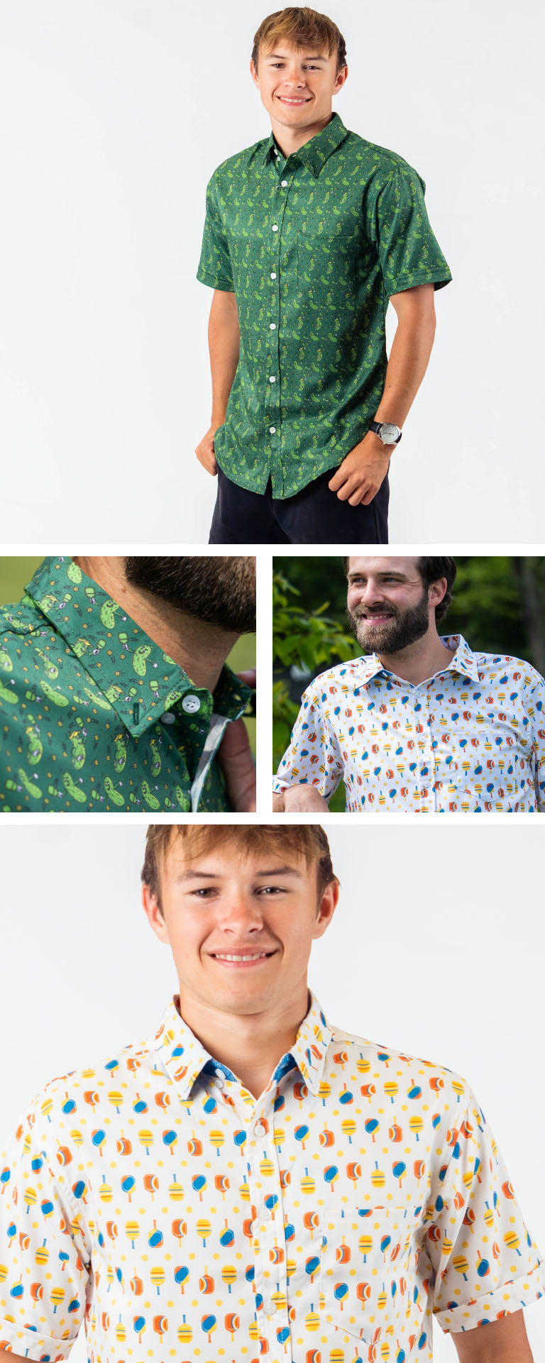 PICKLEBALL Performance Button-Down