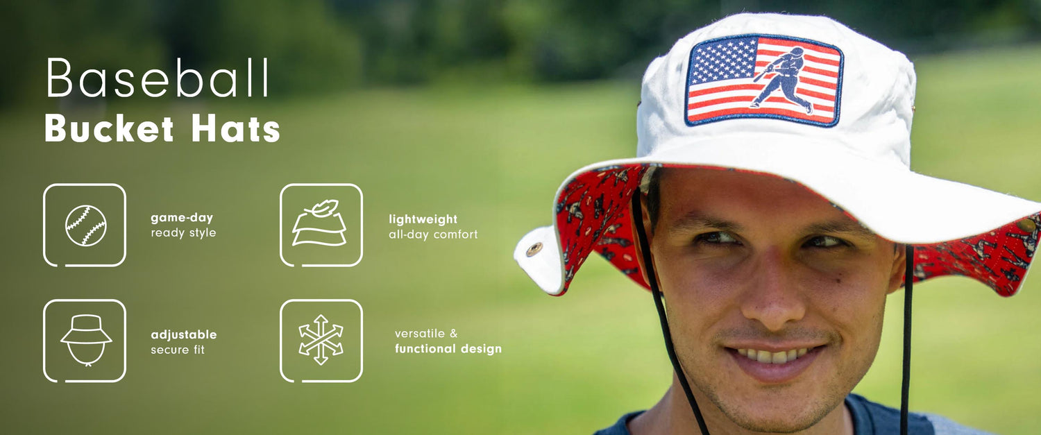 Baseball Bucket Hats Responsive 1