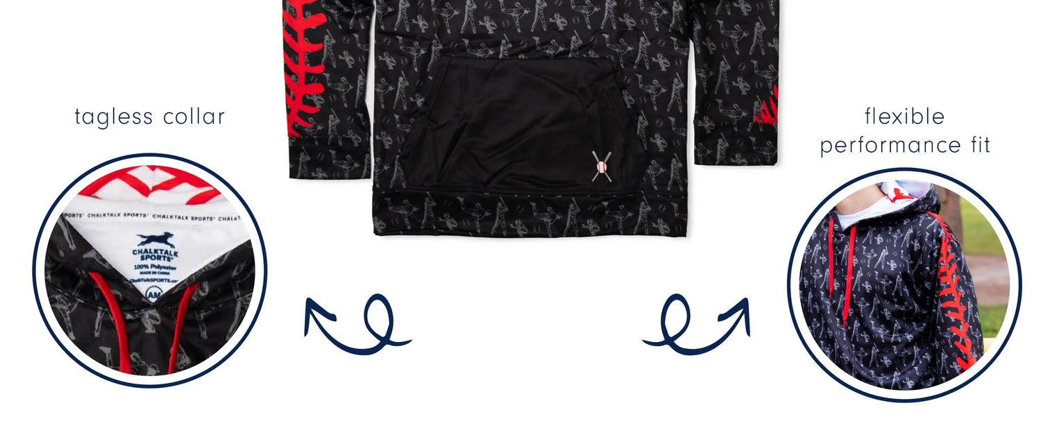 Baseball Gameday Hoodies Responsive 4