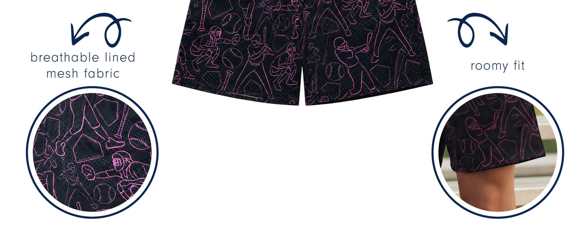 Baseball Peyton Shorts 4