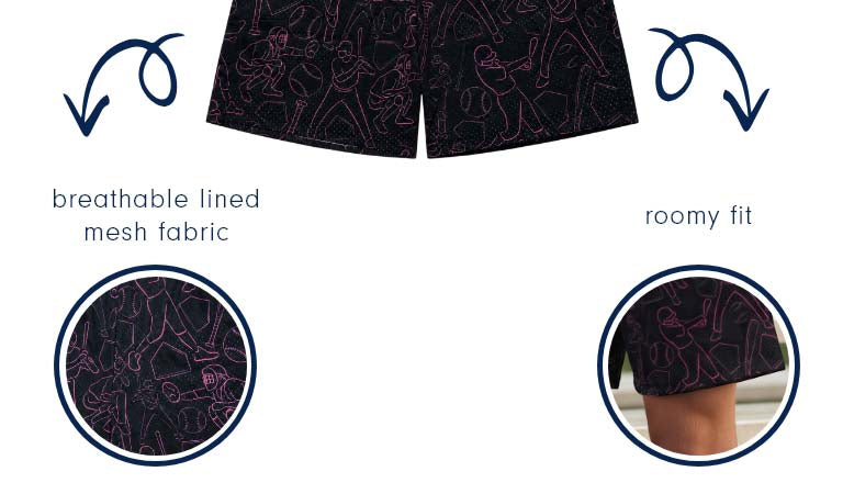 Baseball Peyton Shorts 4