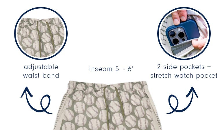 Baseball Ryder Shorts 3