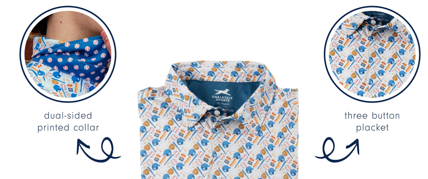 Baseball Polos Responsive 3