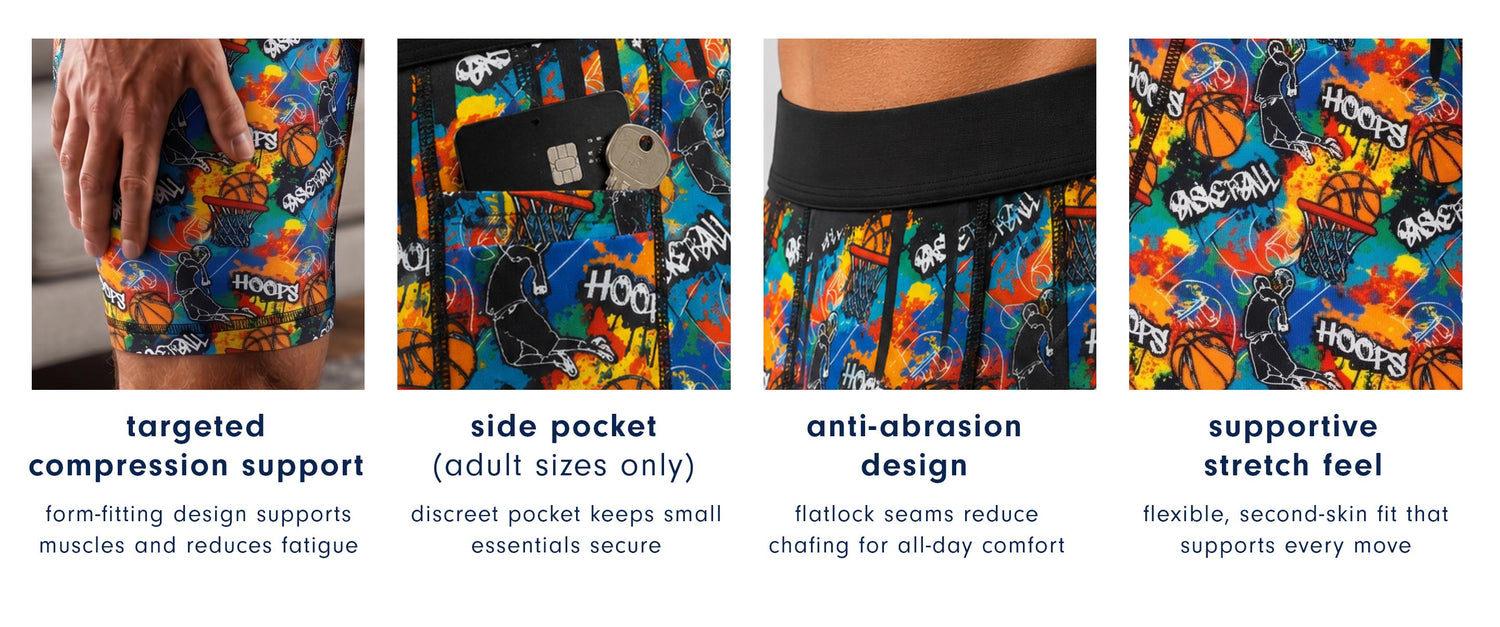 Basketball Compression Shorts Responsive 3
