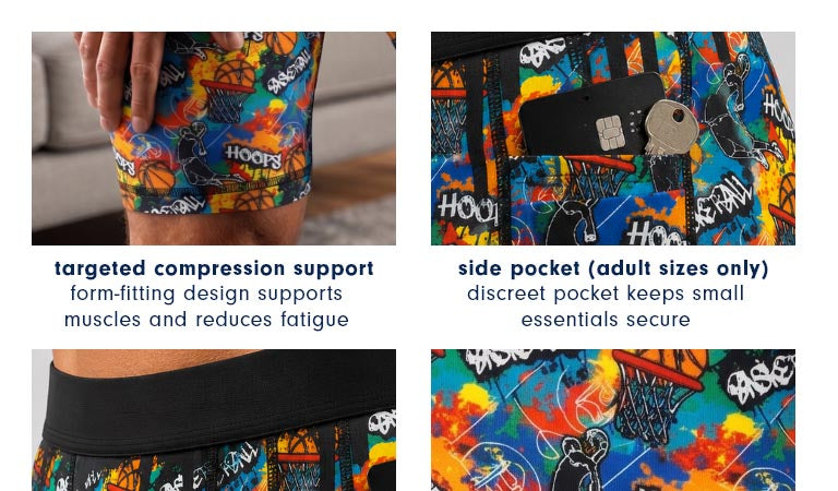 Basketball Compression Shorts Responsive 3