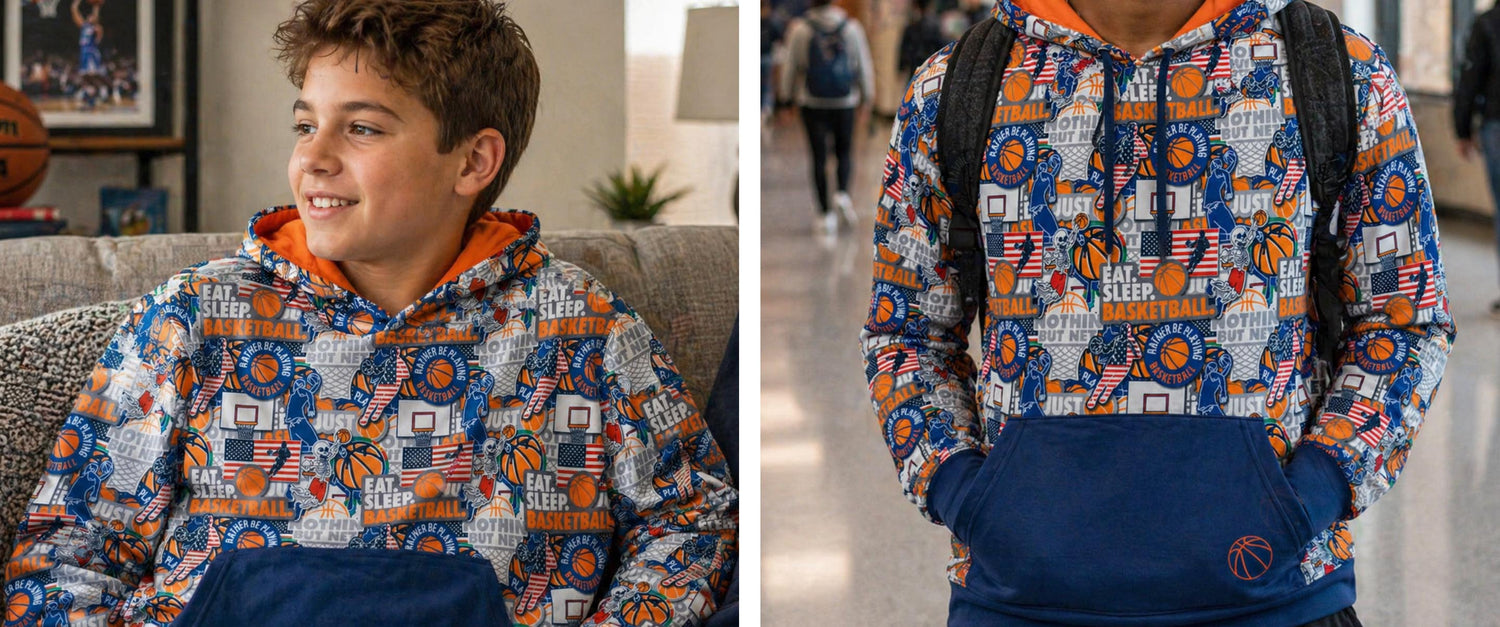 Basketball Gameday Hoodie Responsive 2