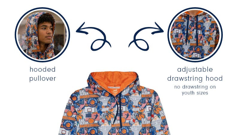 Basketball Gameday Hoodie Responsive 3