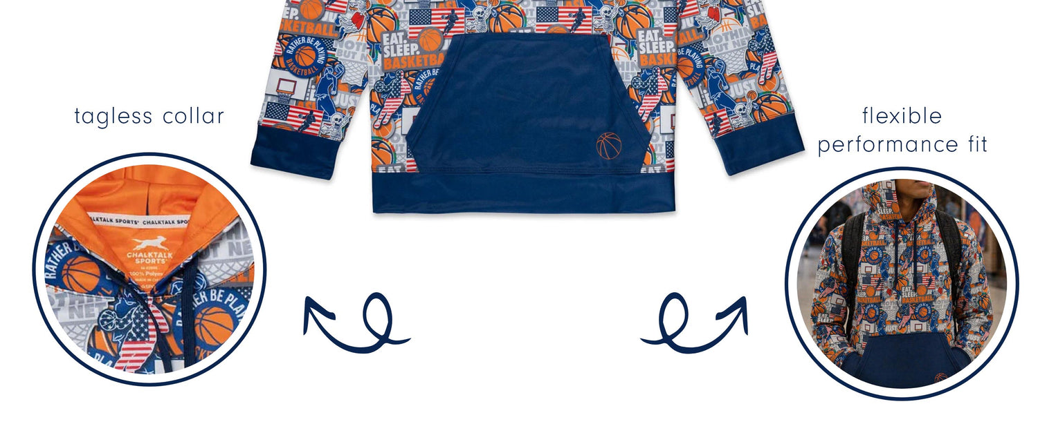 Basketball Gameday Hoodie Responsive 4