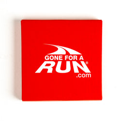 Running Round Ceramic Ornament - Run Girl Stick Figure