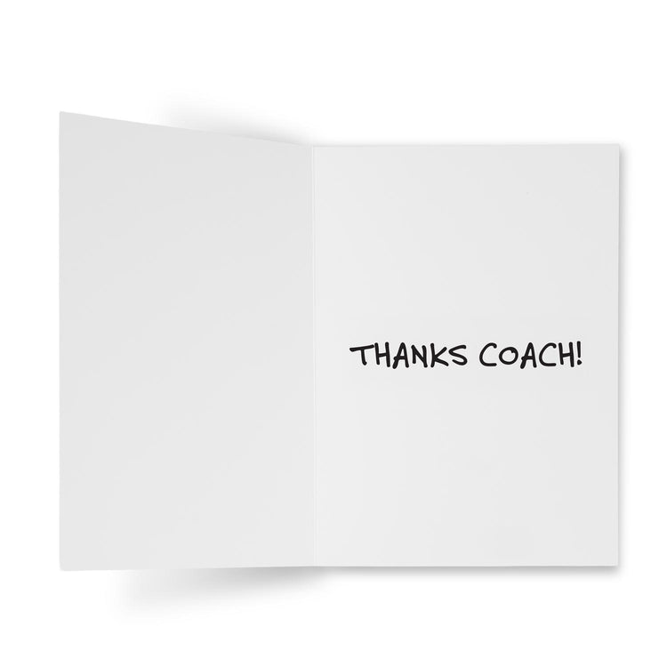 Hockey Greeting Card - Top Shelf Hockey Coach